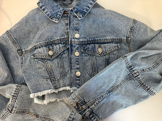 Cropped Jean jacket - small